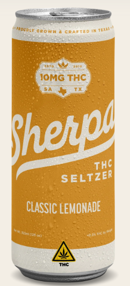 Sherpa Classic Lemonade Seltzer | 10mg D9 / Classic Lemonade